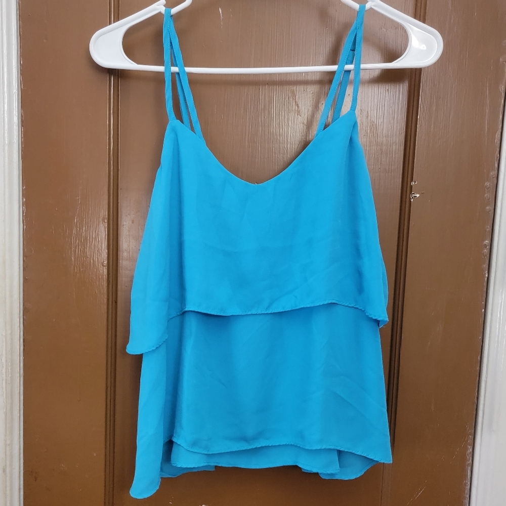 Blue tank top